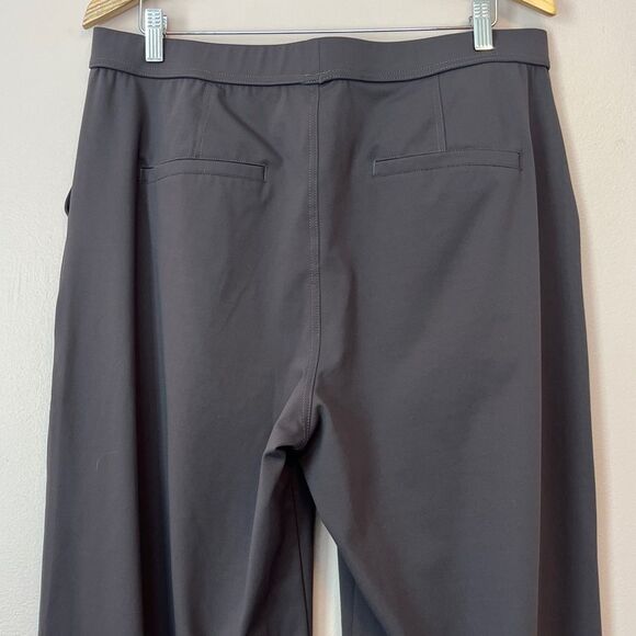 Halara Flex DayStretch High Waisted Pocket Straight Leg Work Pant Gray XL Petite - Picture 8 of 12